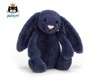 Jellycat 害羞深蓝色邦尼兔(中号:31厘米) Jellycat 害羞深蓝色邦尼兔(中号:31厘米)